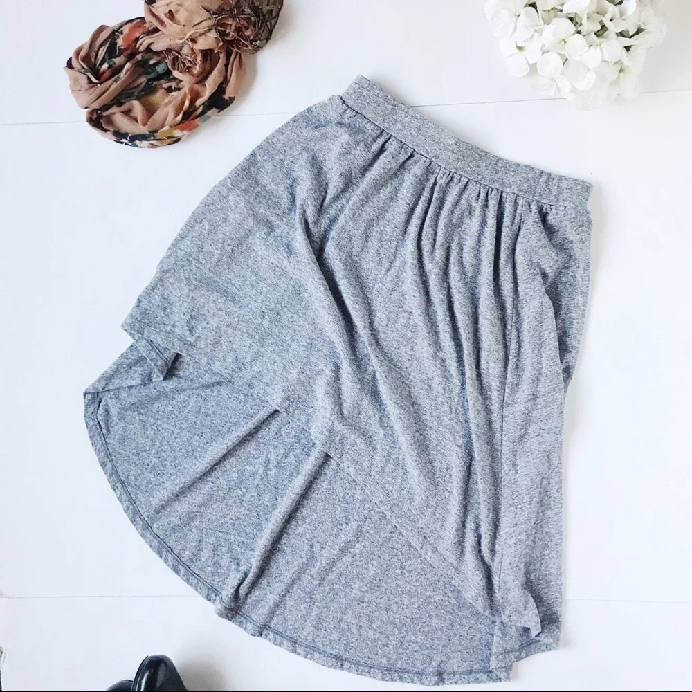 UO Sparkle & Fade High Low gray skirt - Picture 6 of 7